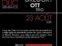 Affiche •Duc des Lombards•